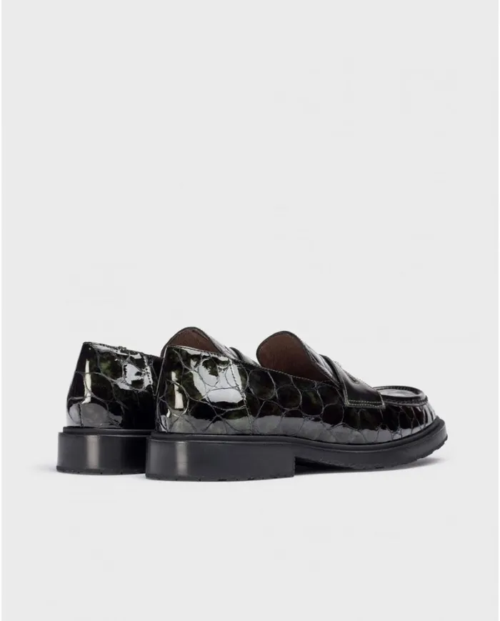 Women Green NED Moccasin Wonders Loafers Women Green NED Moccasin Wonders Loafers