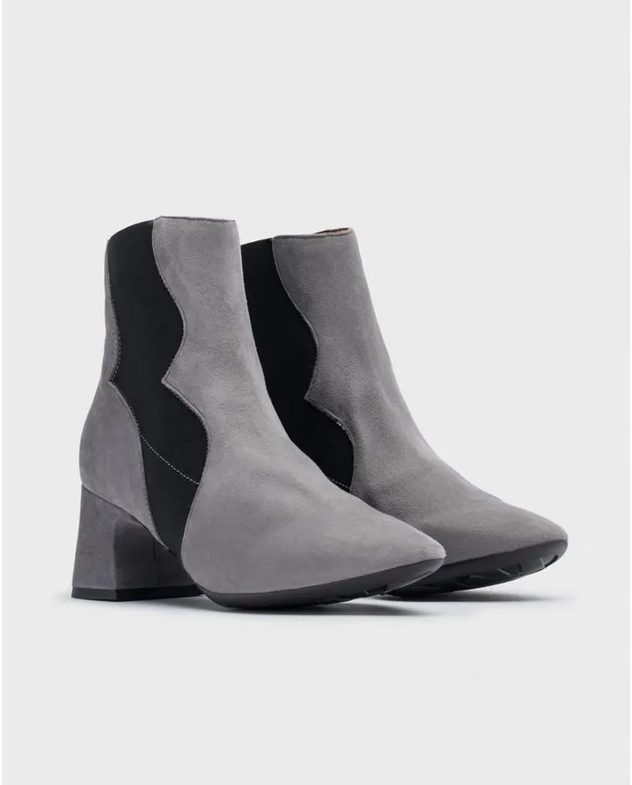 Women Grey GLIT Ankle Boot Wonders Ankle Boots