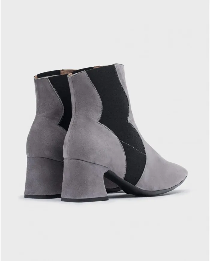 Women Grey GLIT Ankle Boot Wonders Ankle Boots