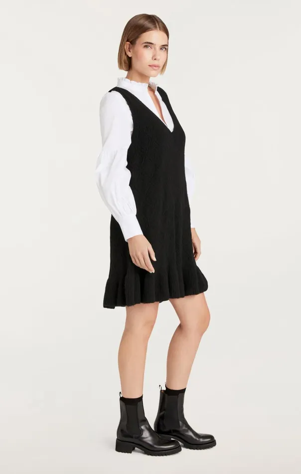 Women Greysen Dress Blackwhite Cinq Sept Sweaters and Knits