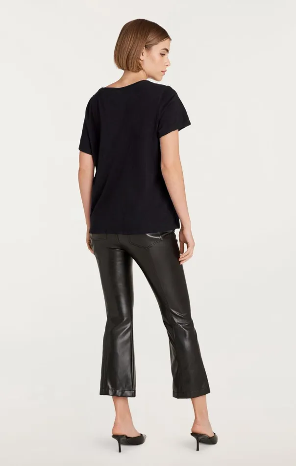Women Grommet Amour Tee Black Cinq Sept Tees