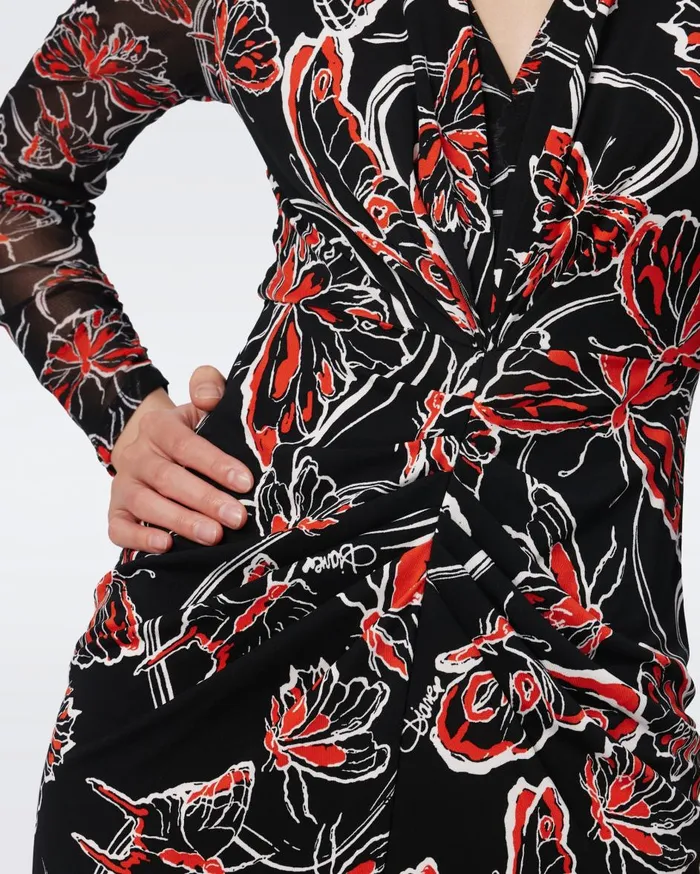 Women Hades Dress Tiny Flutterfly DVF Dresses