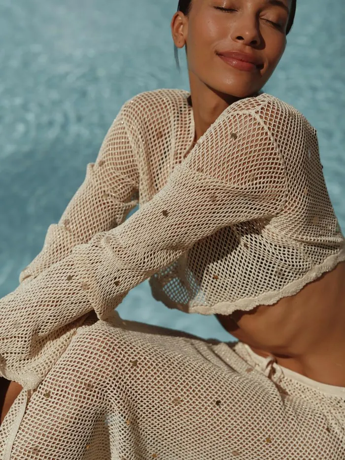 Women Haven Top Naturalgold Cinq Sept Coverups