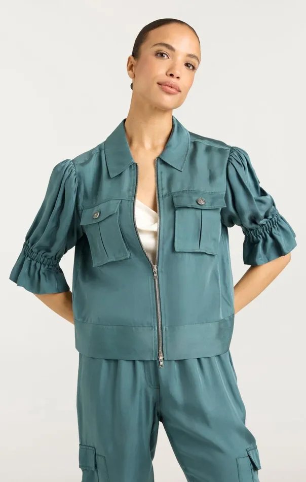 Women Holly Jacket Greenonyx Cinq Sept Jackets