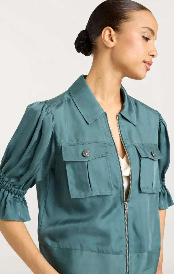 Women Holly Jacket Greenonyx Cinq Sept Jackets