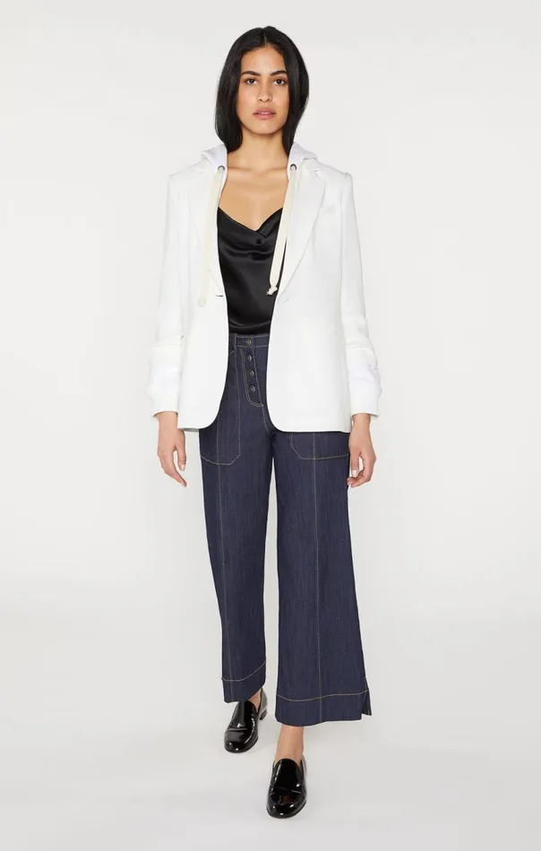 Women Hooded Khloe Blazer Ivoryivory Cinq Sept Jackets