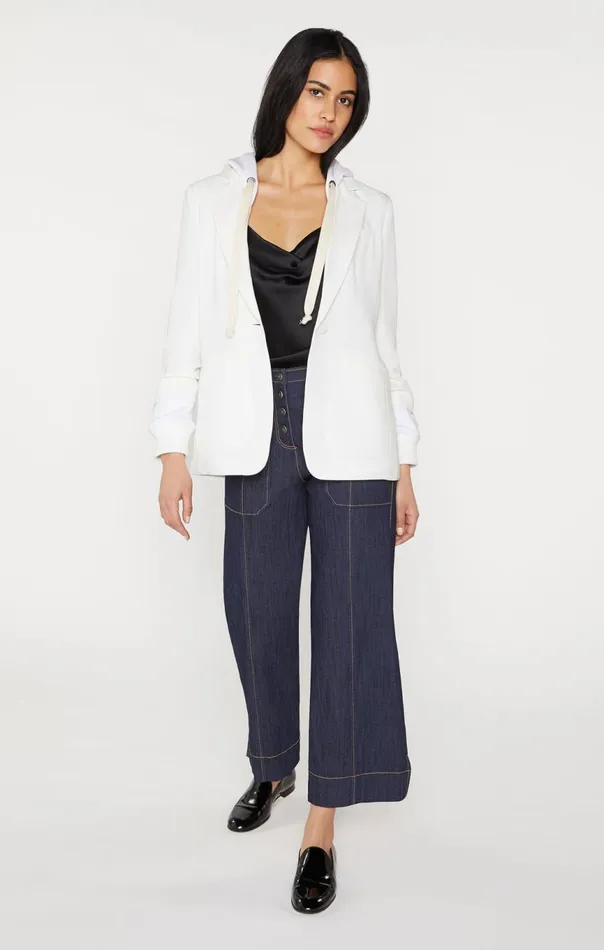 Women Hooded Khloe Blazer Ivoryivory Cinq Sept Jackets