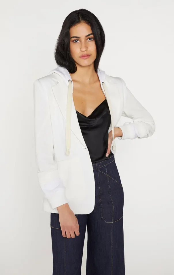 Women Hooded Khloe Blazer Ivoryivory Cinq Sept Jackets