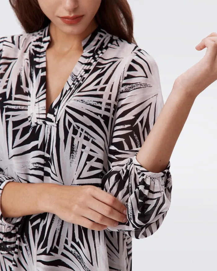 Women Ileana Dress Huge Sea Holly Black DVF Dresses