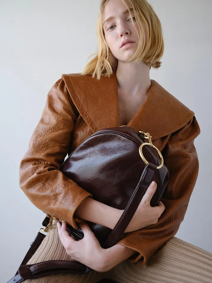 Women Jackets and Coats FRAME Cropped Belted Leather Jacket 8212 Camel Women Jackets and Coats FRAME Cropped Belted Leather Jacket 8212 Camel