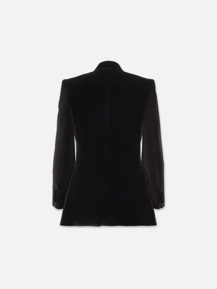 Women Jackets and Coats FRAME Double Breasted Slim Blazer 8212 Black