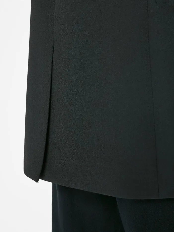 Women Jackets and Coats FRAME Double Breasted Slim Blazer 8212 Noir