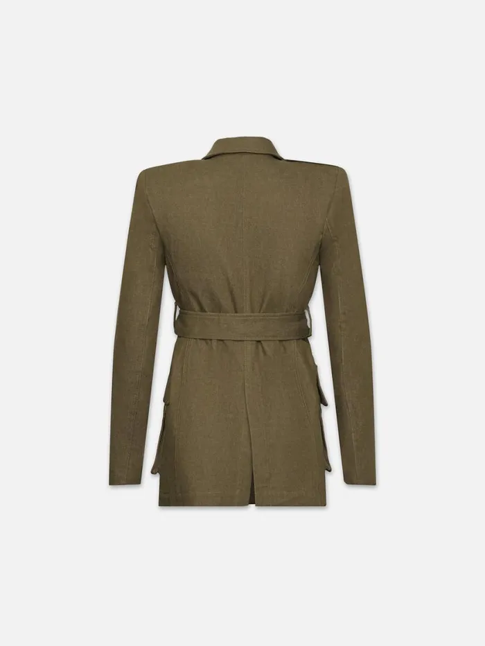 Women Jackets and Coats FRAME Safari Jacket 8212 Madeline