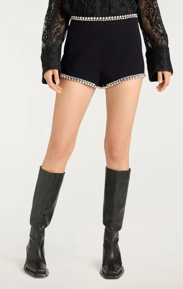 Women Juneve Short Black Cinq Sept Shorts