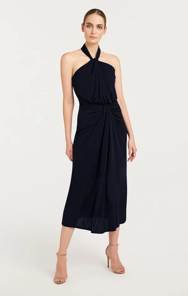 Women Kaily Dress Navy Cinq Sept Cocktail and Evening