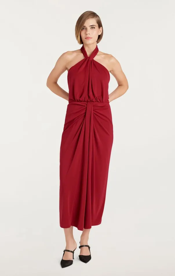 Women Kaily Dress Rosewood Cinq Sept Midi