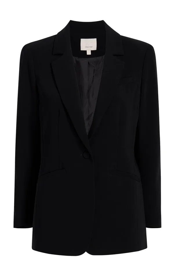 Women Karlie Blazer Black Cinq Sept Jackets