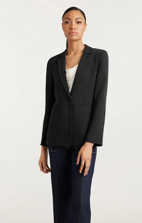 Women Karlie Blazer Black Cinq Sept Jackets