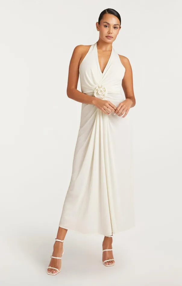 Women Kathleen Dress Ivory Cinq Sept Cocktail and Evening