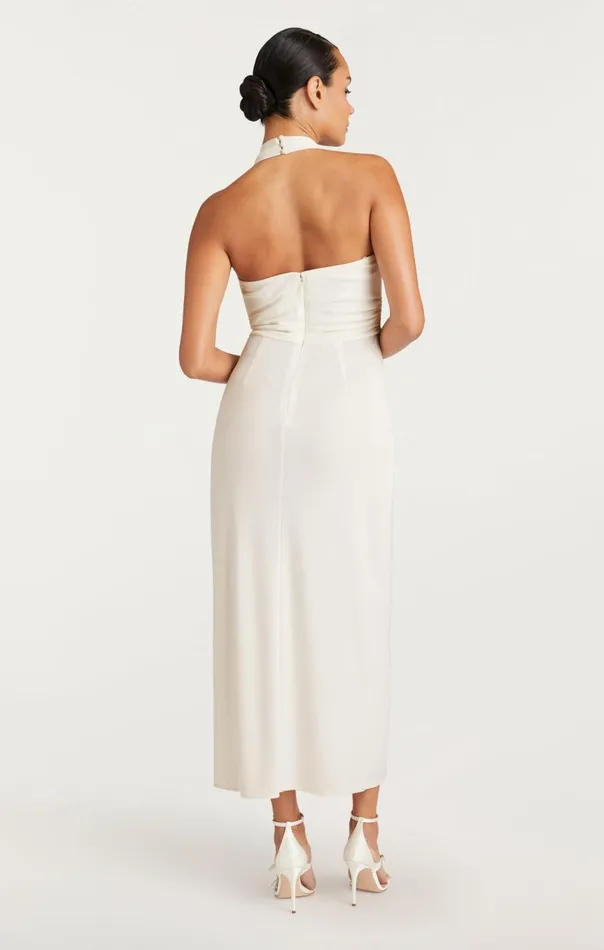Women Kathleen Dress Ivory Cinq Sept Midi
