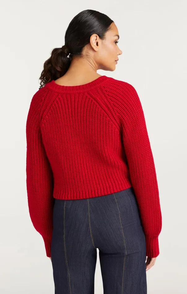 Women Keren Pullover Redcurrant Cinq Sept Sweaters and Knits