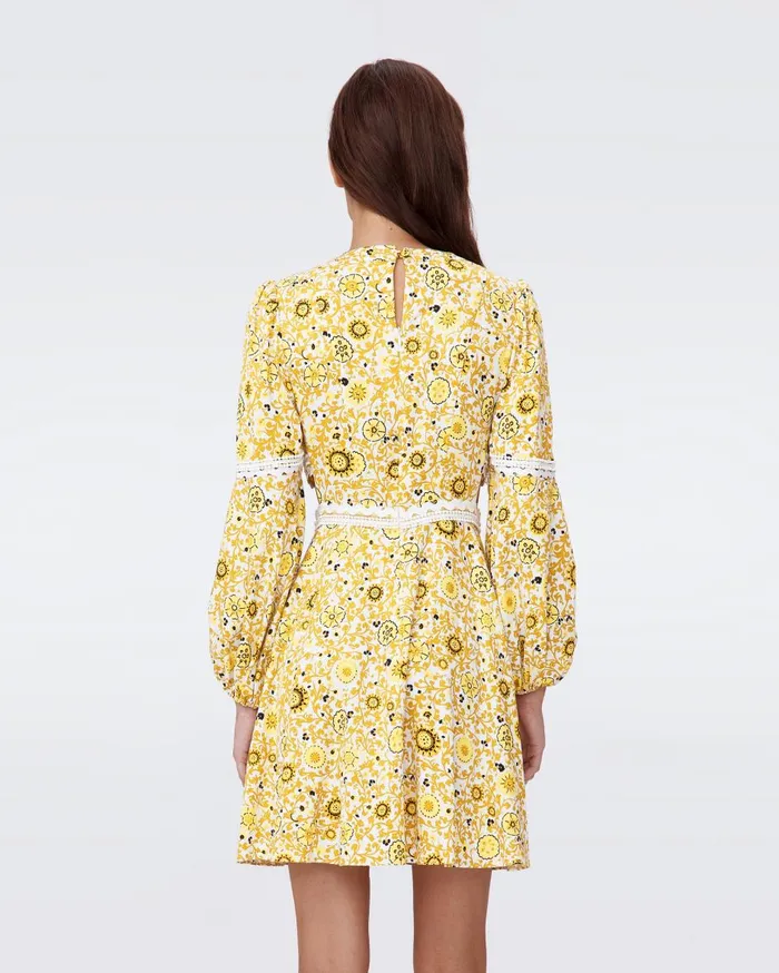 Women Kimmie Dress Goldenrod DVF Dresses