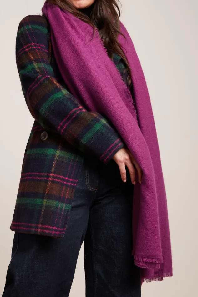 Women King Louie Crush Scarf Wild Fuchsia 8211 Crush