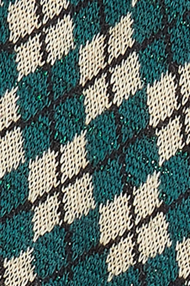 Women King Louie Gloves Argyle Urban Green 8211 Argyle