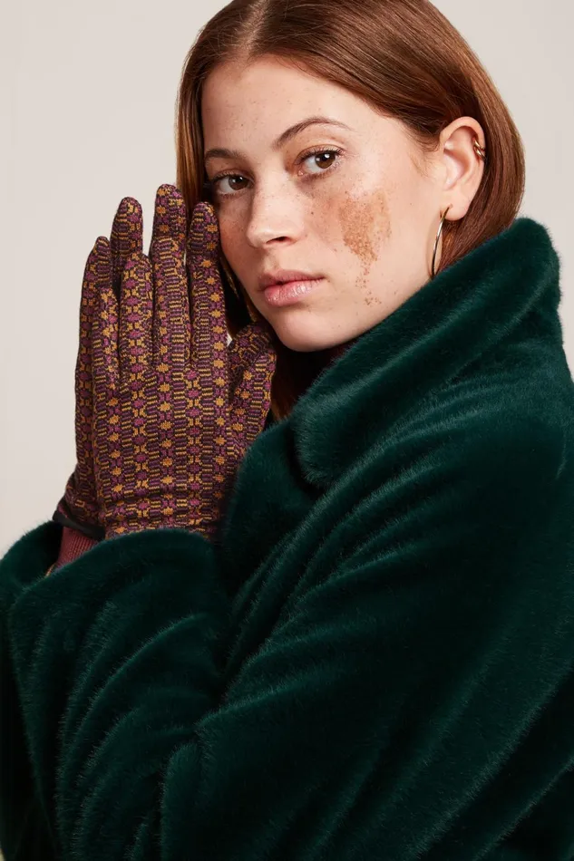 Women King Louie Gloves Pickle Black 8211 Pickle