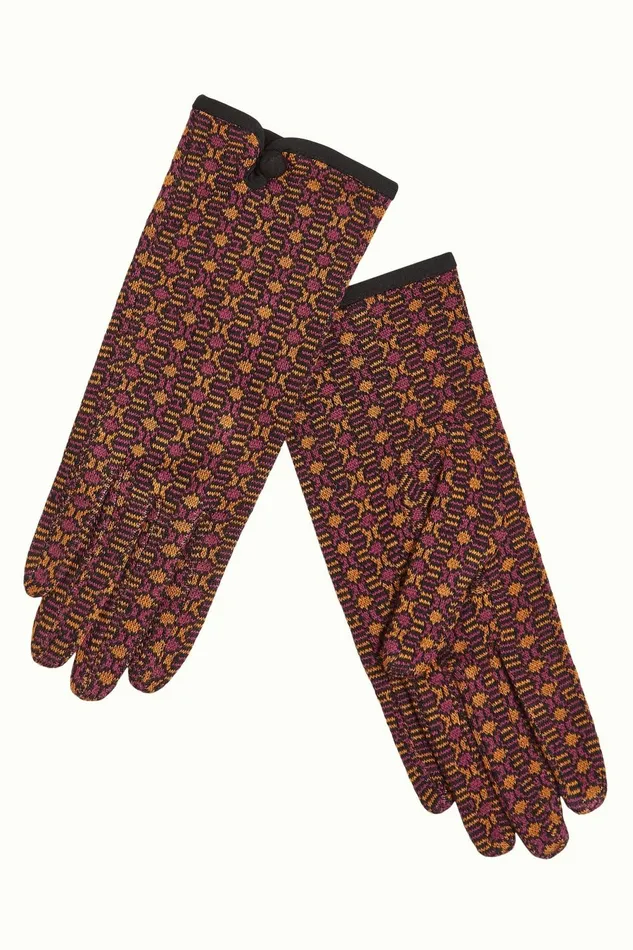 Women King Louie Gloves Pickle Black 8211 Pickle