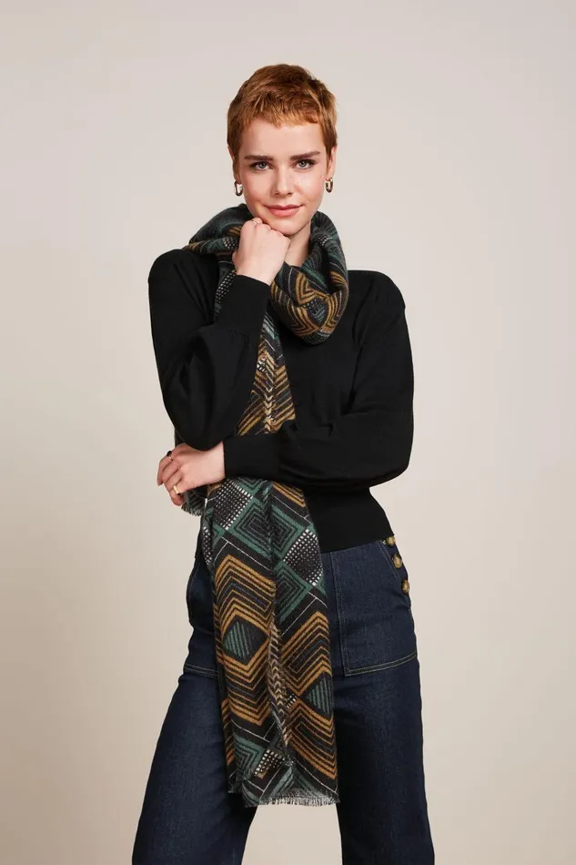 Women King Louie Scarf Morrison Urban Green 8211 Morrison