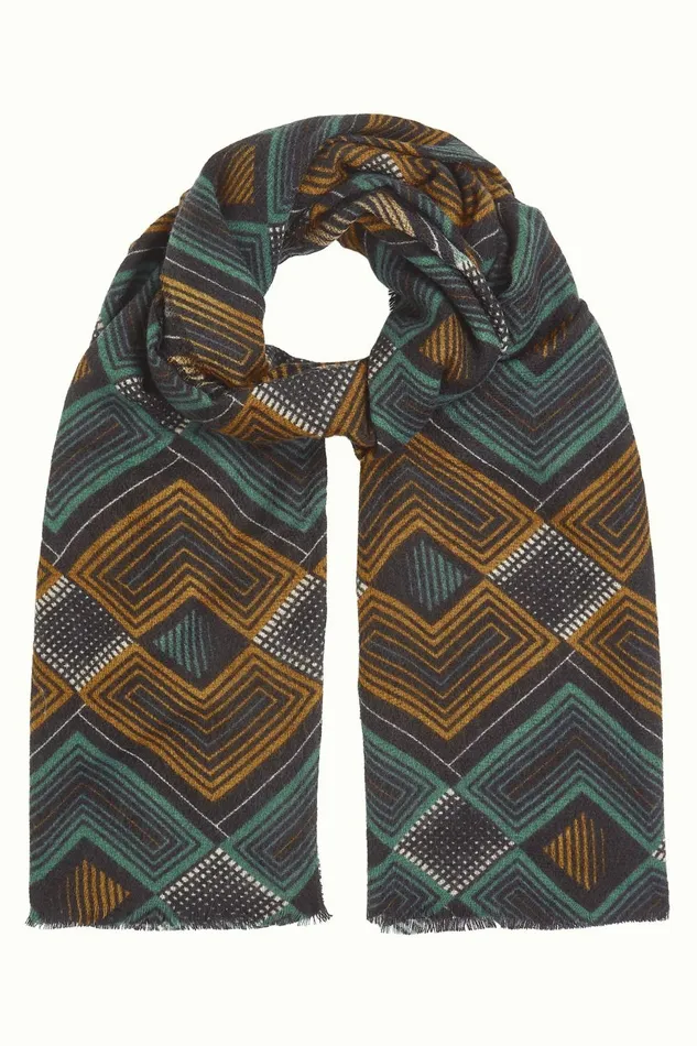 Women King Louie Scarf Morrison Urban Green 8211 Morrison
