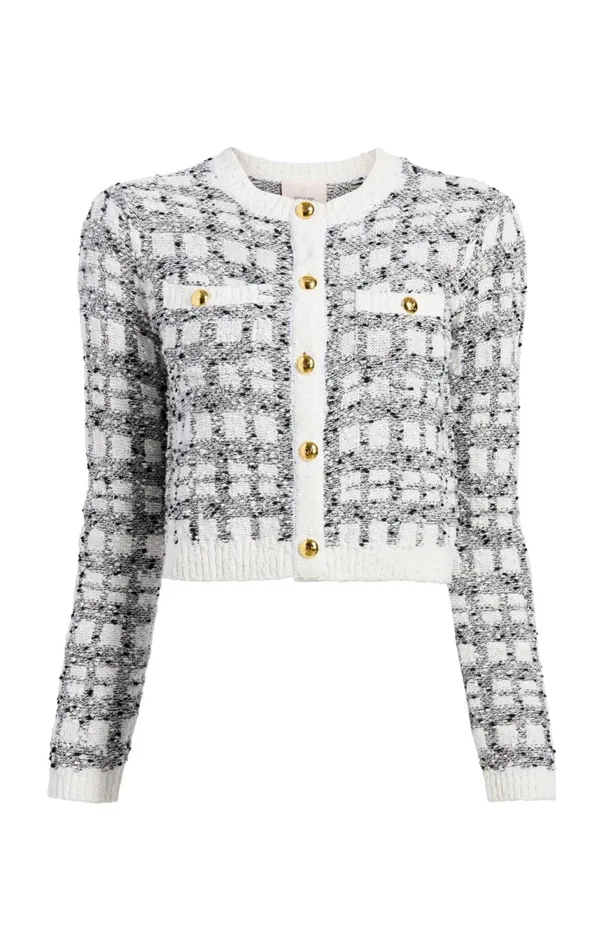 Women Kori Cardigan Blackwhite Cinq Sept Sweaters and Knits