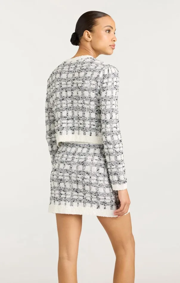 Women Kori Cardigan Blackwhite Cinq Sept Sweaters and Knits