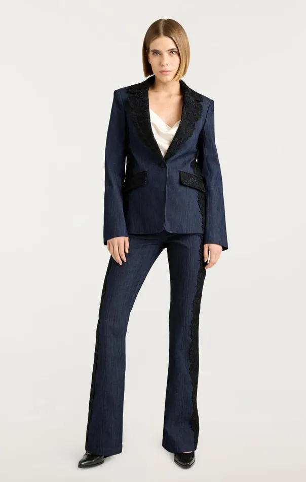 Women Laney Jacket Indigo Cinq Sept Blazers