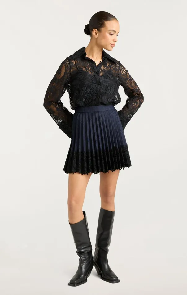 Women Laney Skirt Indigo Cinq Sept Skirts