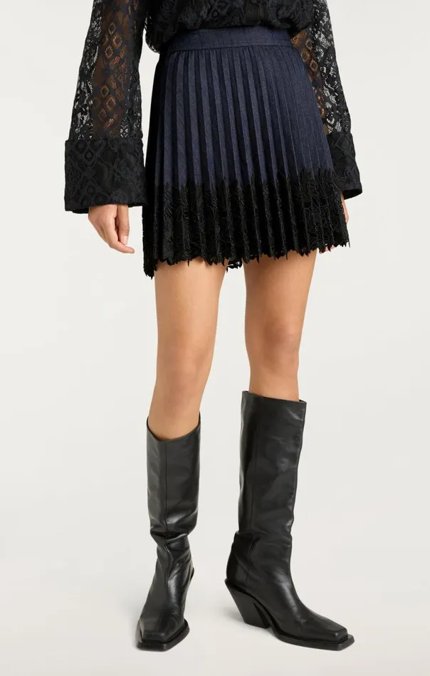 Women Laney Skirt Indigo Cinq Sept Skirts