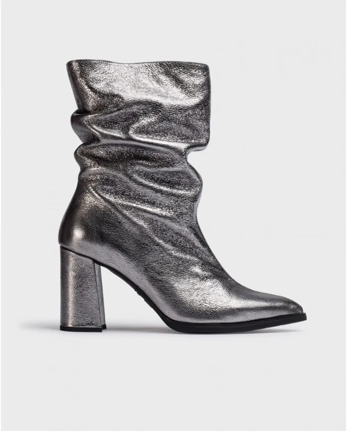 Women Lead SALMA Ruched Booties Wonders Ankle Boots