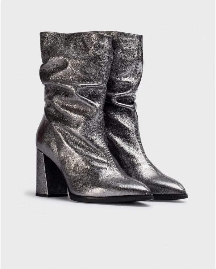 Women Lead SALMA Ruched Booties Wonders Ankle Boots