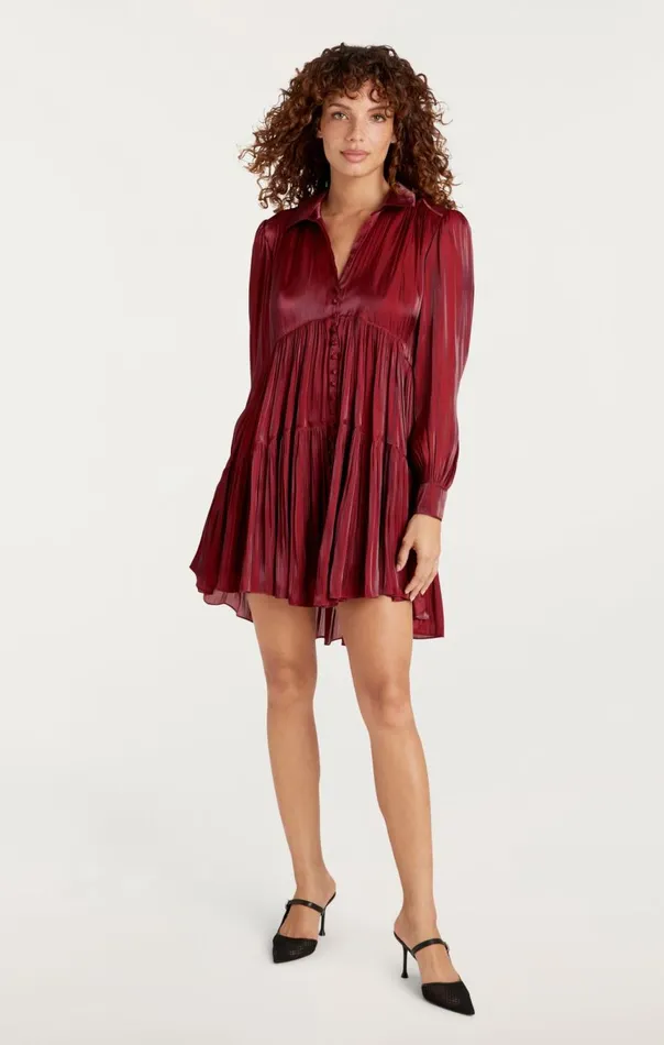 Women Lilly Dress Rhubarb Cinq Sept Mini