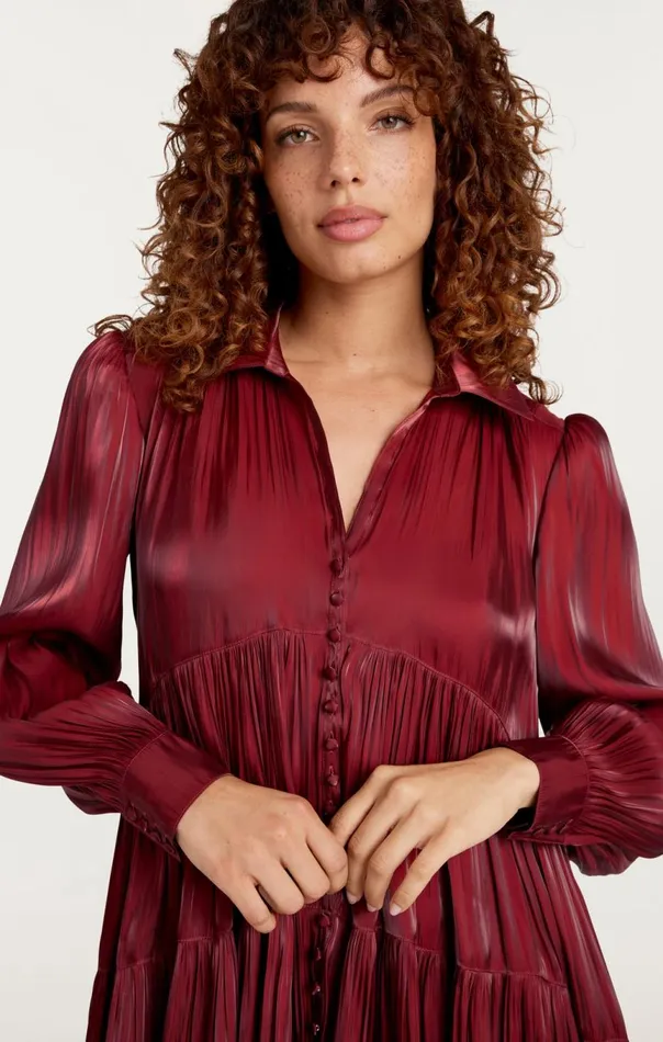 Women Lilly Dress Rhubarb Cinq Sept Mini