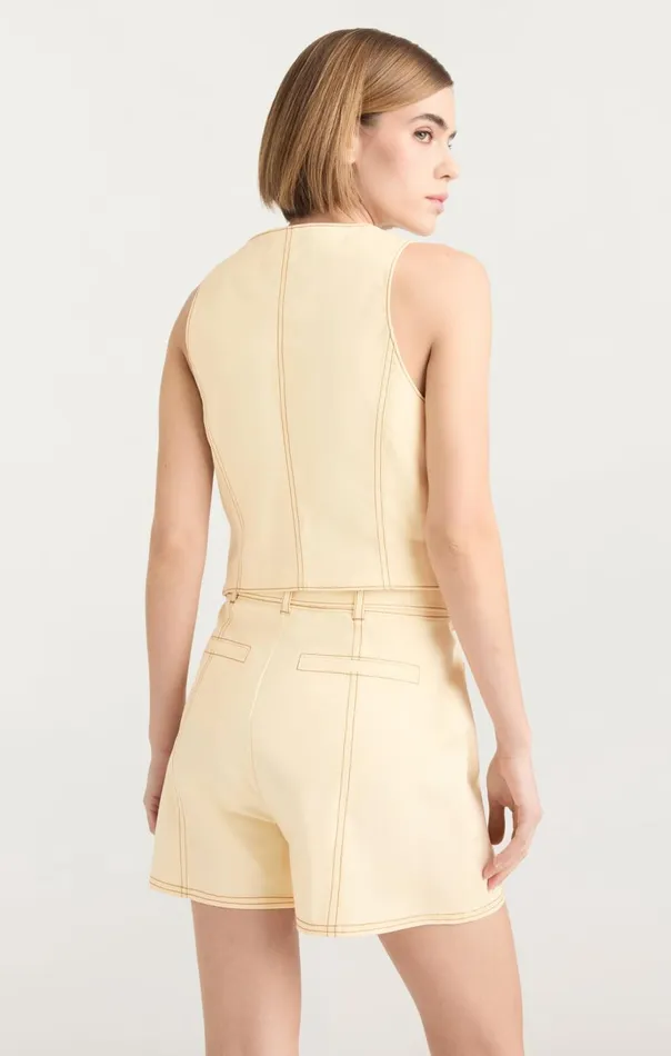 Women Lio Vest Gardenia Cinq Sept Tank Tops and Camisoles