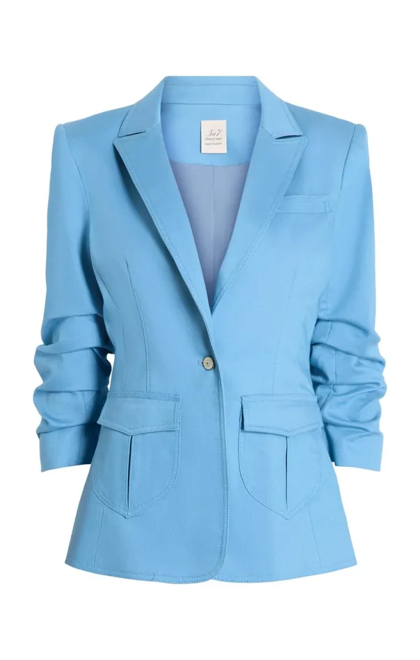 Women Louisa Jacket Blissfulblue Cinq Sept Blazers