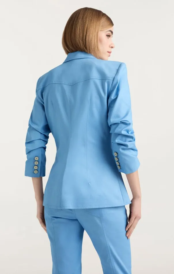 Women Louisa Jacket Blissfulblue Cinq Sept Blazers