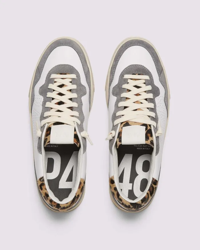 Women Low Tops P448 Bali Leopard
