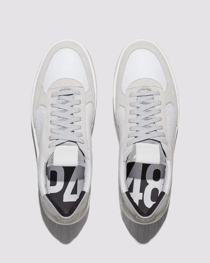 Women Low Tops P448 Empire WhiteSilver