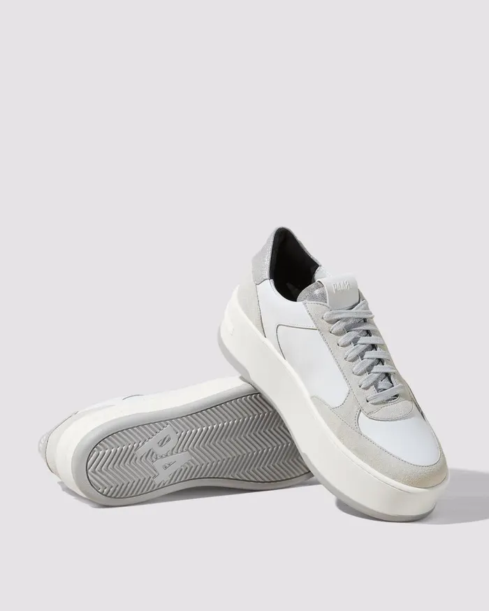 Women Low Tops P448 Empire WhiteSilver Women Low Tops P448 Empire WhiteSilver