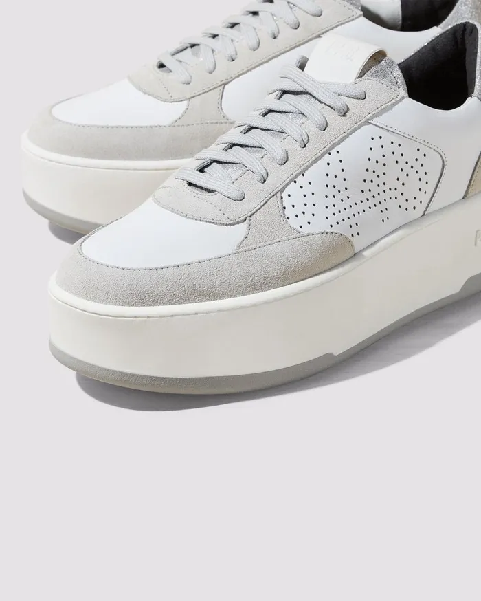 Women Low Tops P448 Empire WhiteSilver Women Low Tops P448 Empire WhiteSilver