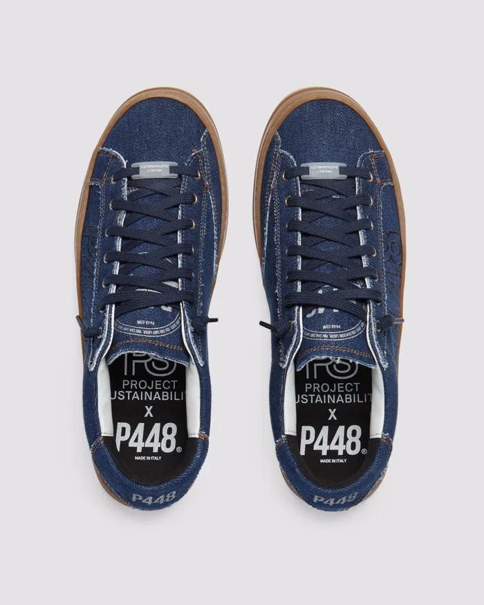 Women Low Tops P448 John Recycled Jeans