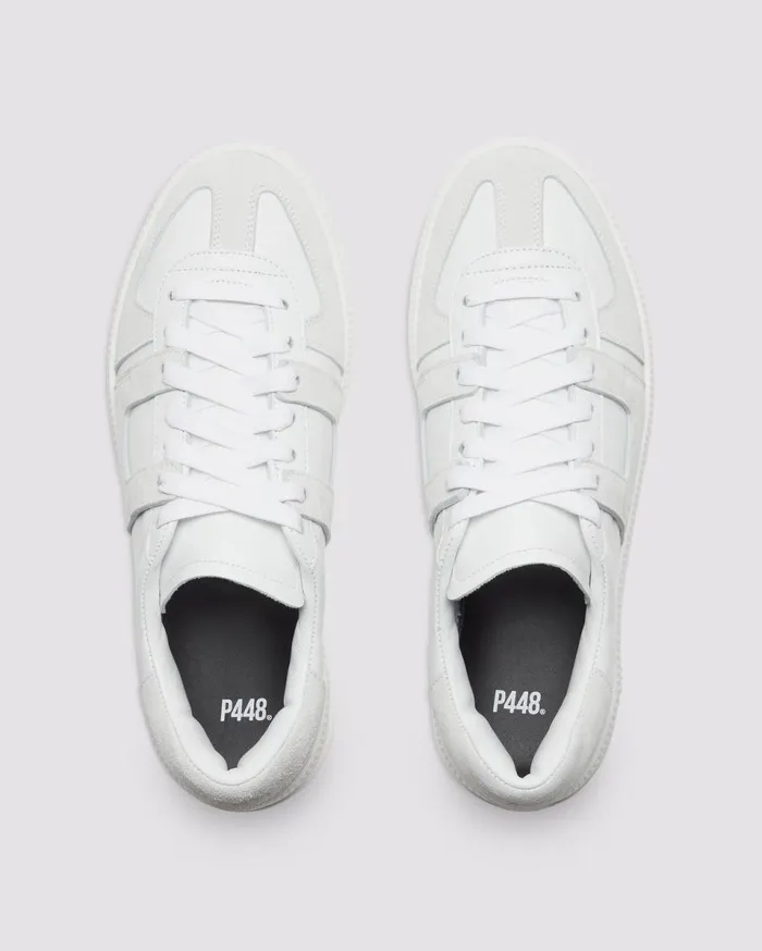 Women Low Tops P448 Monza White